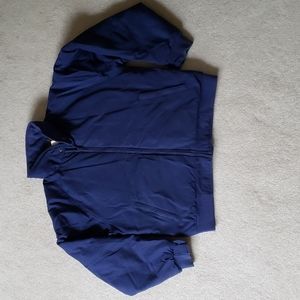 GUC Eddie Bauer Blue Goose Down Bomber Jacket, Size L